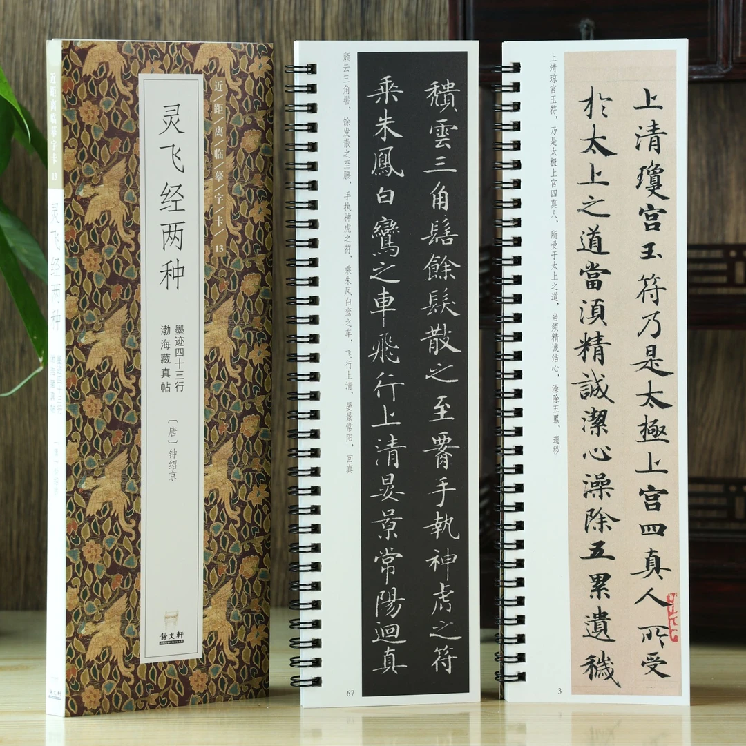 【特惠】灵飞jing两种（2册）小楷 字卡 请看详情页