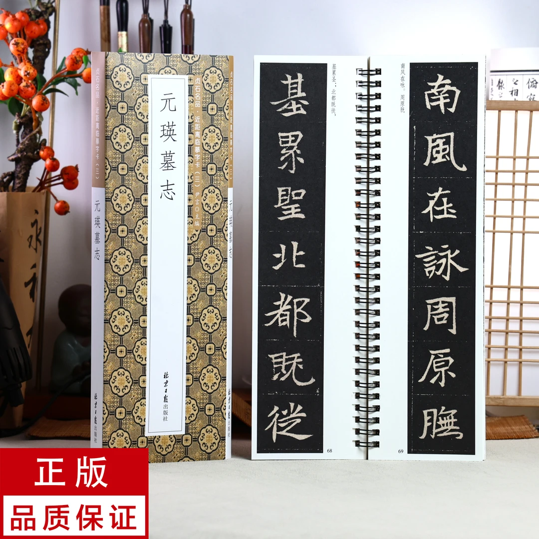 元瑛墓志 魏碑 静文轩近距离临摹字帖