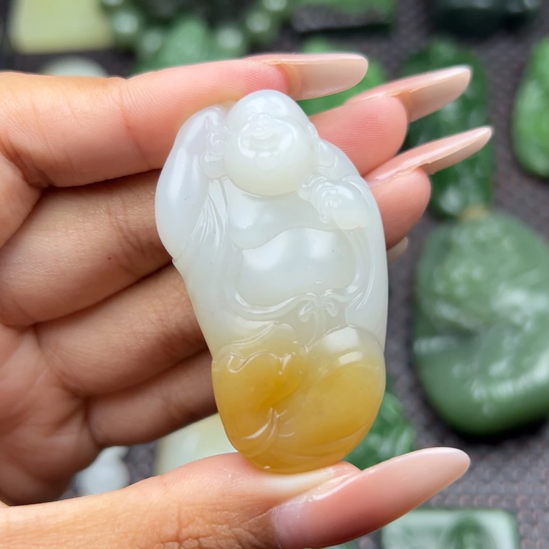 和田玉吊坠未镶嵌