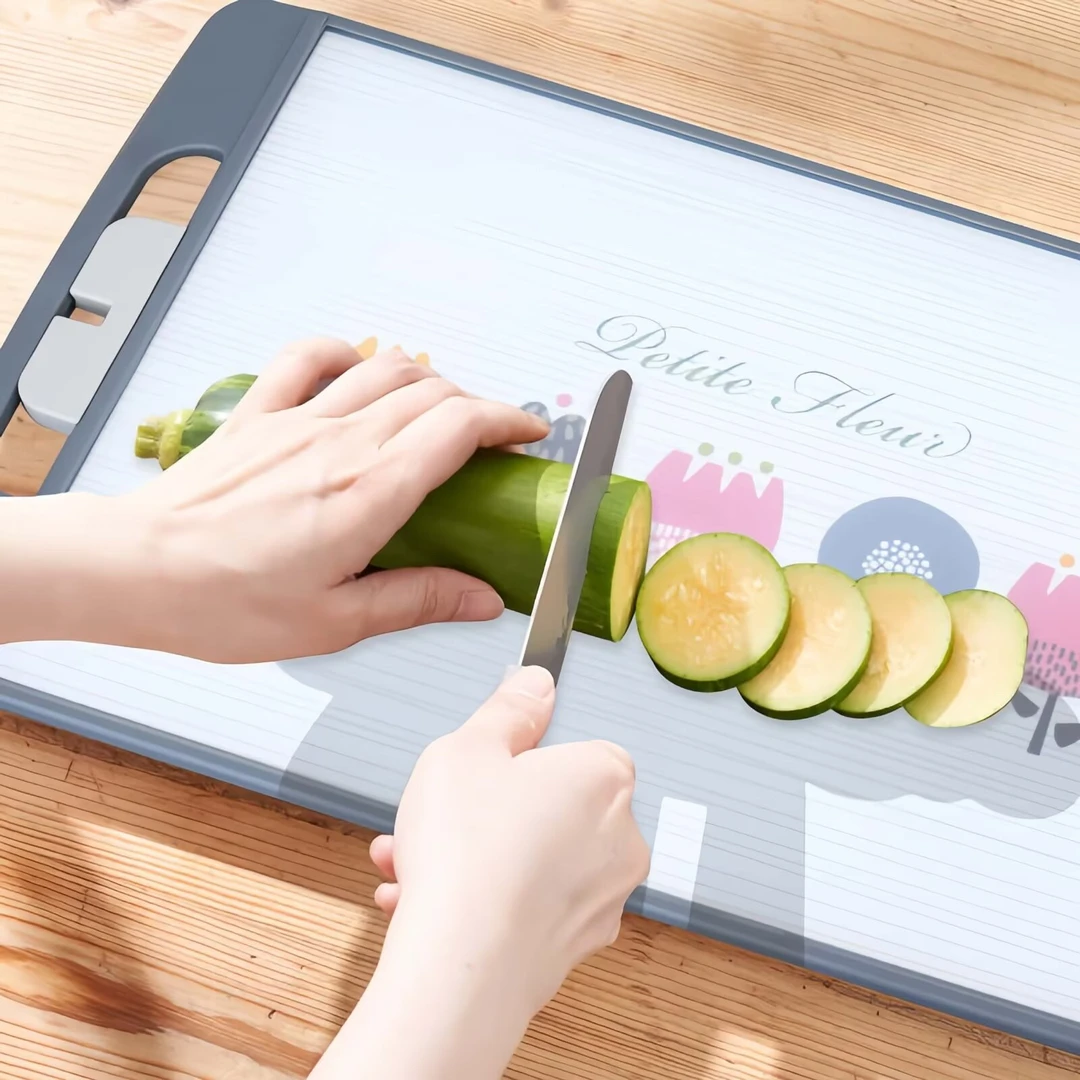 韩国进口菜板花朵防滑抗菌两面家用厨房防霉水果蔬菜宝宝切菜砧板