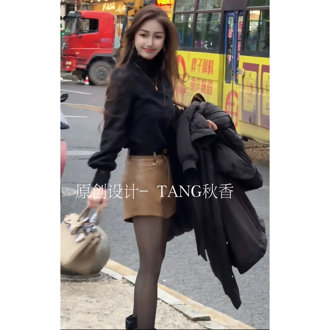 【暖意浓浓】冬季新品气质百搭显瘦打底上衣