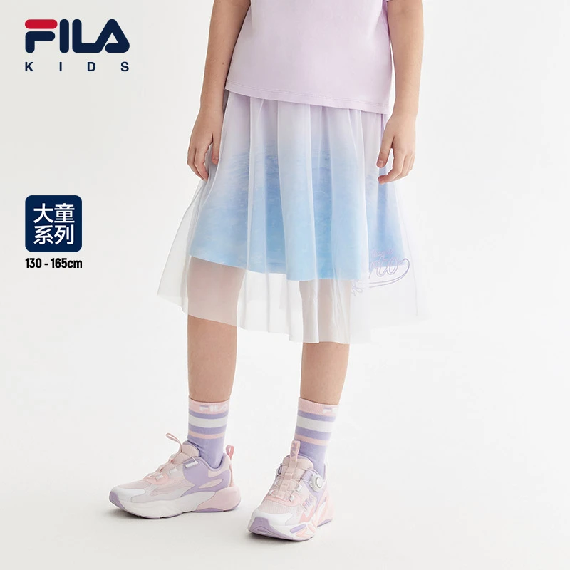 【斐乐儿童】夏季新款小童幼童女童装短裙中大童夏季裤裙K12G322310