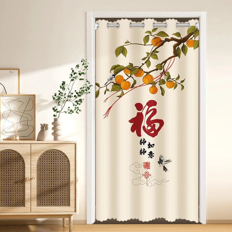 门帘隔断帘冬季2025新款高档厨房柜子店铺商用客卧室房间家用帘子