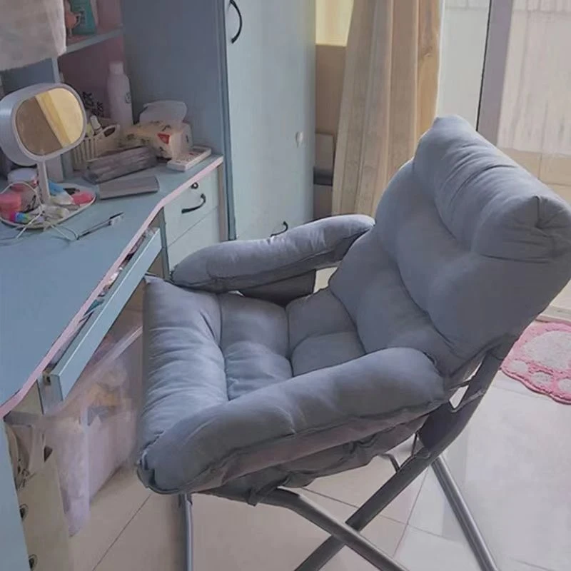 [新品上市]电脑椅家用靠背懒人小沙发宿舍大学生懒人椅子办公椅折