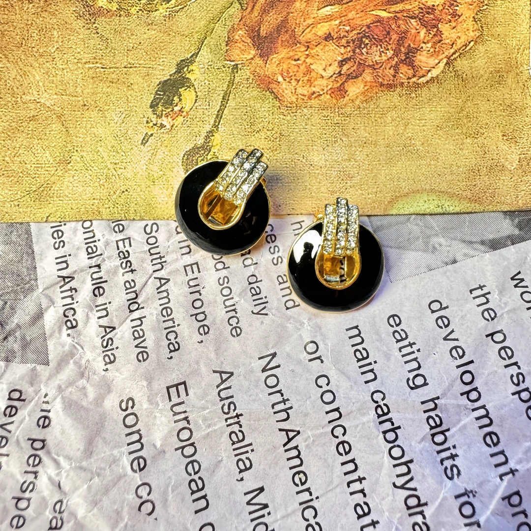 铜合金耳饰 【彦楚楚中古】R.C中古耳夹EJ624