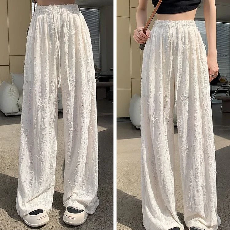 梦宝儿同款破洞裤