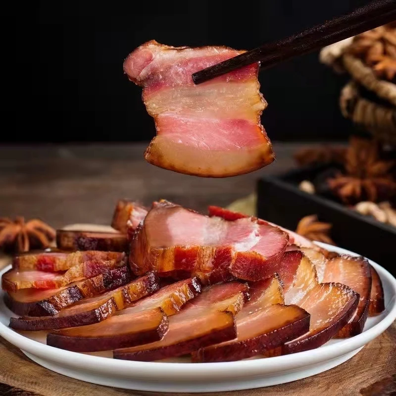 【文哥腊味】腊肉手工腌制柴火烟熏湖南农家特产现称现卖
