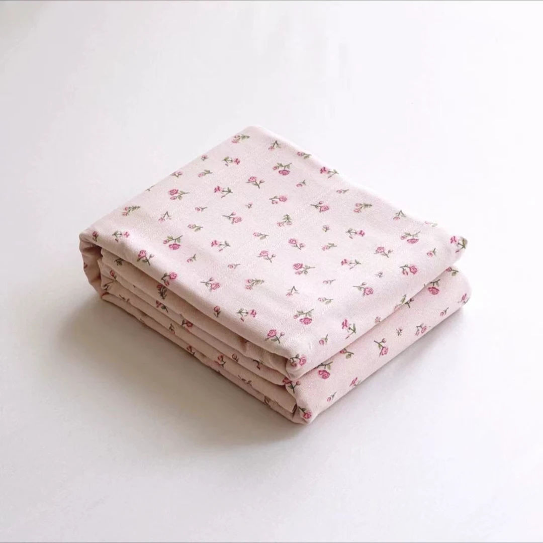 【北奈かわ会社】双层纱细沙磨毛加大床单 200*220 玫瑰花园