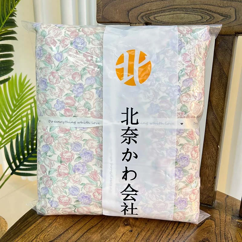 【北奈かわ会社】100支加厚有氧双层纱 高端精品四件套 郁郁花丛