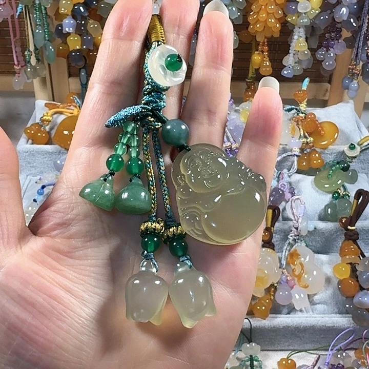 玛瑙/玉髓玉牌未镶嵌