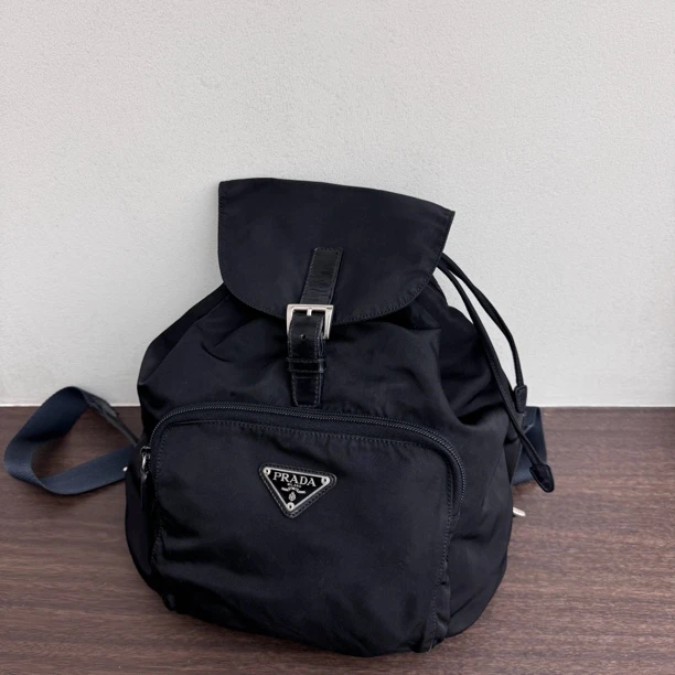 95新 Prada/普拉达 觅时/降落伞双肩包/113324
