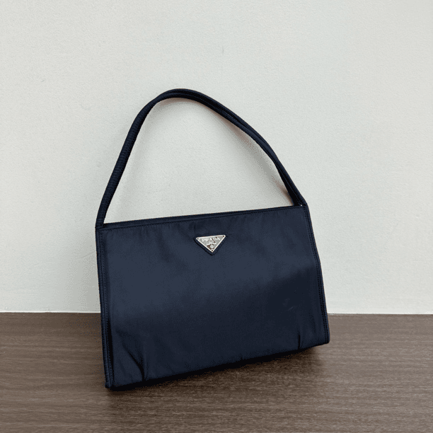 95新 Prada/普拉达 觅时/三角标双肩带单肩/113143