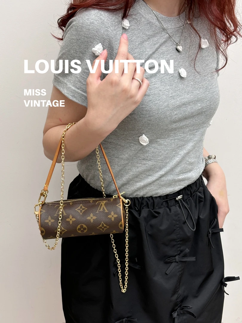 95新 LouisVuitton/路易威登 觅时/LV/mini黄皮圆桶/110368