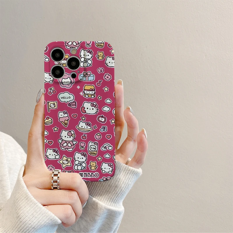 凯蒂猫iphone15苹果手机壳14promax新款13pro防摔12全包可爱少女x
