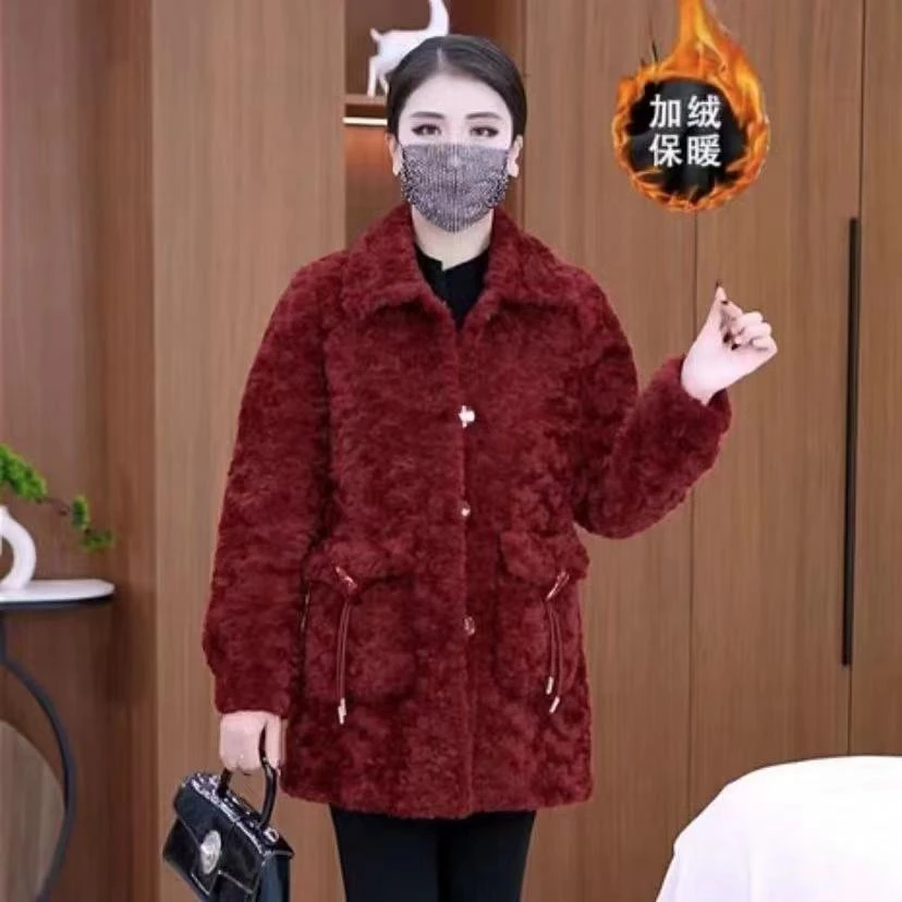 女装小香风时尚加绒加厚保暖秋冬冬季