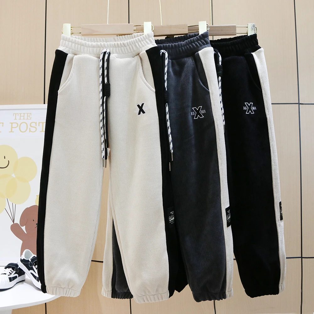 儿童裤子春款2025新品洋气男女童同款童装童裤中大童休闲长裤潮款