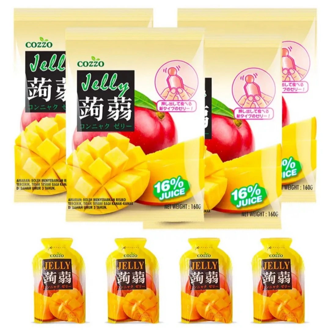 高柔正品芒果味蒟蒻果冻魔芋果冻0脂肪【临期2025年1月2日】到手3包