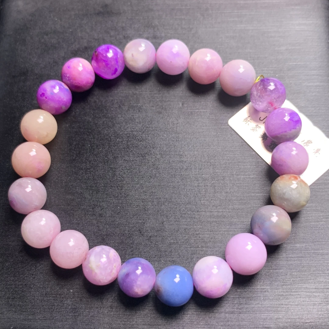 天然老料舒俱来手串 8.8mm 重20.71克 冰透 颜色鲜艳