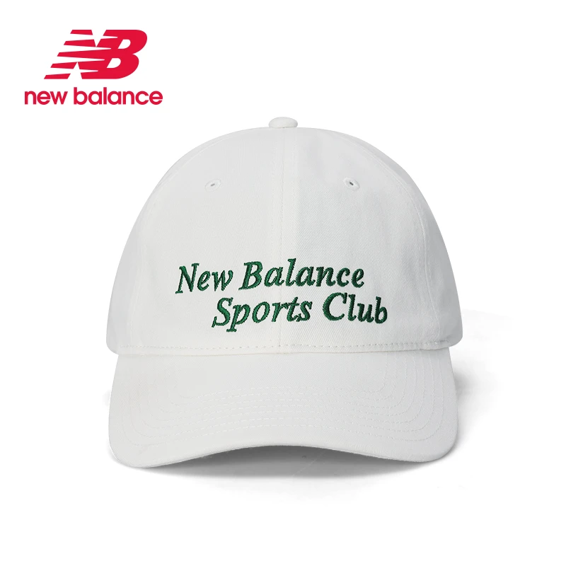 NEW BALANCE 舒适遮阳刺绣运动时尚透气户外沙滩棒球帽 LAH32404