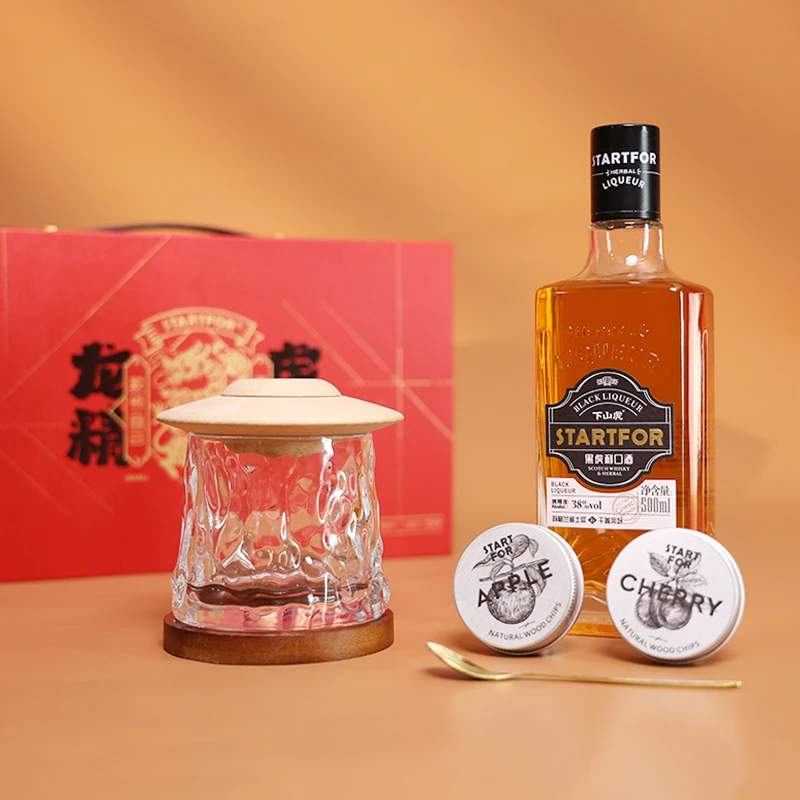 下山虎中秋限定礼箱套装利口酒力娇酒白兰地威士忌五粮白酒00