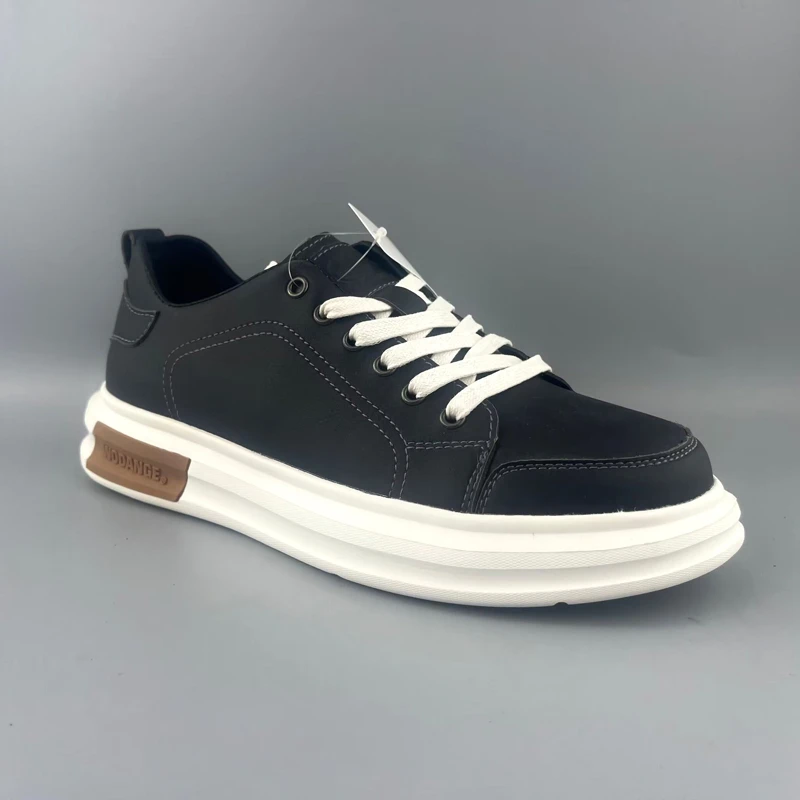 JELKUBULL/纪克公牛2023秋冬男士休闲板鞋真皮软底软面轻便运动鞋