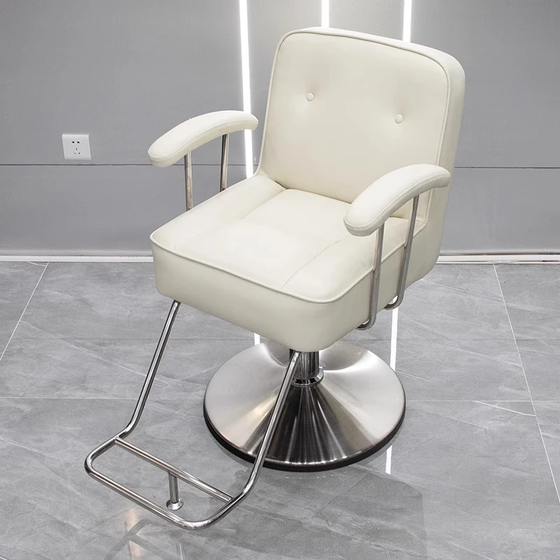 新款网红烫染理发店椅子放倒剪发椅发廊专用高档剪发美发店凳子