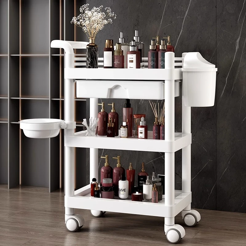 美容院专用小推车美睫仪器移动手推置物架清洁纹绣工具医用治疗车