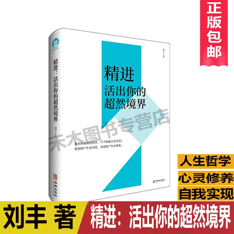 正版精进活出你的超然境界刘丰著心灵哲学开启你的高维智慧姐妹篇