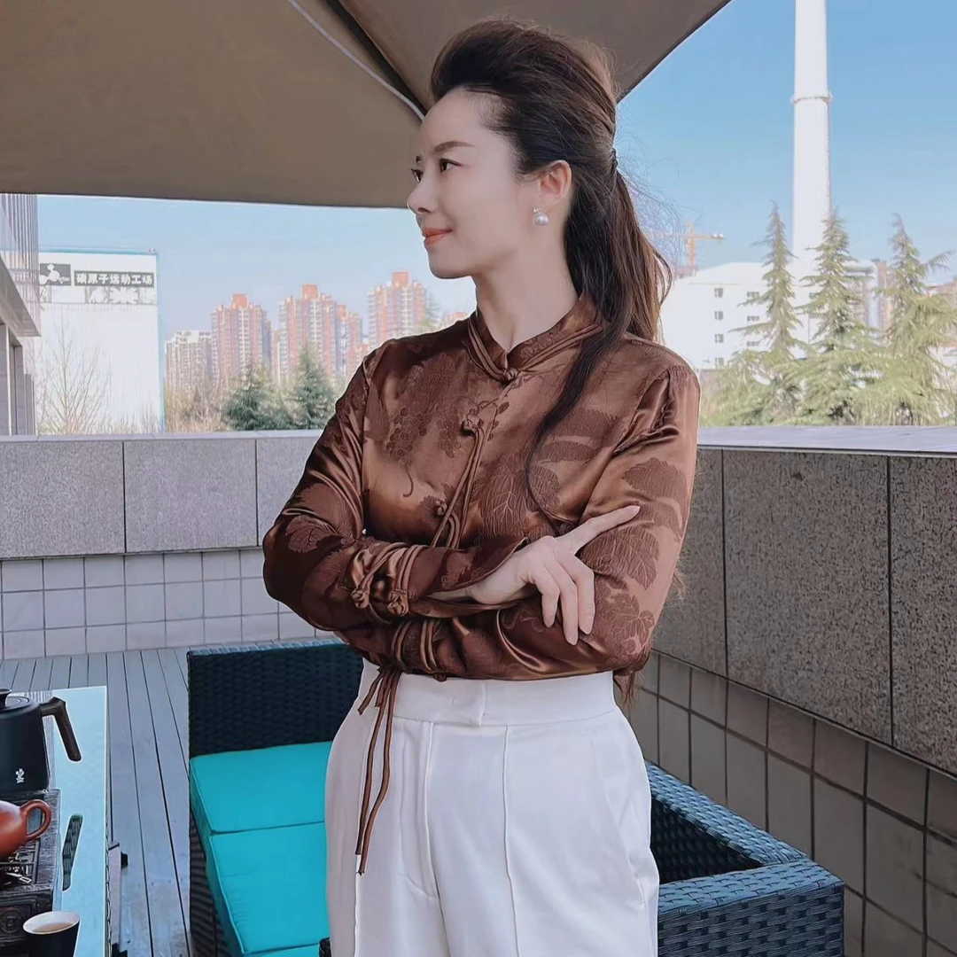 沉默 裳中式流苏绳衬衫气质