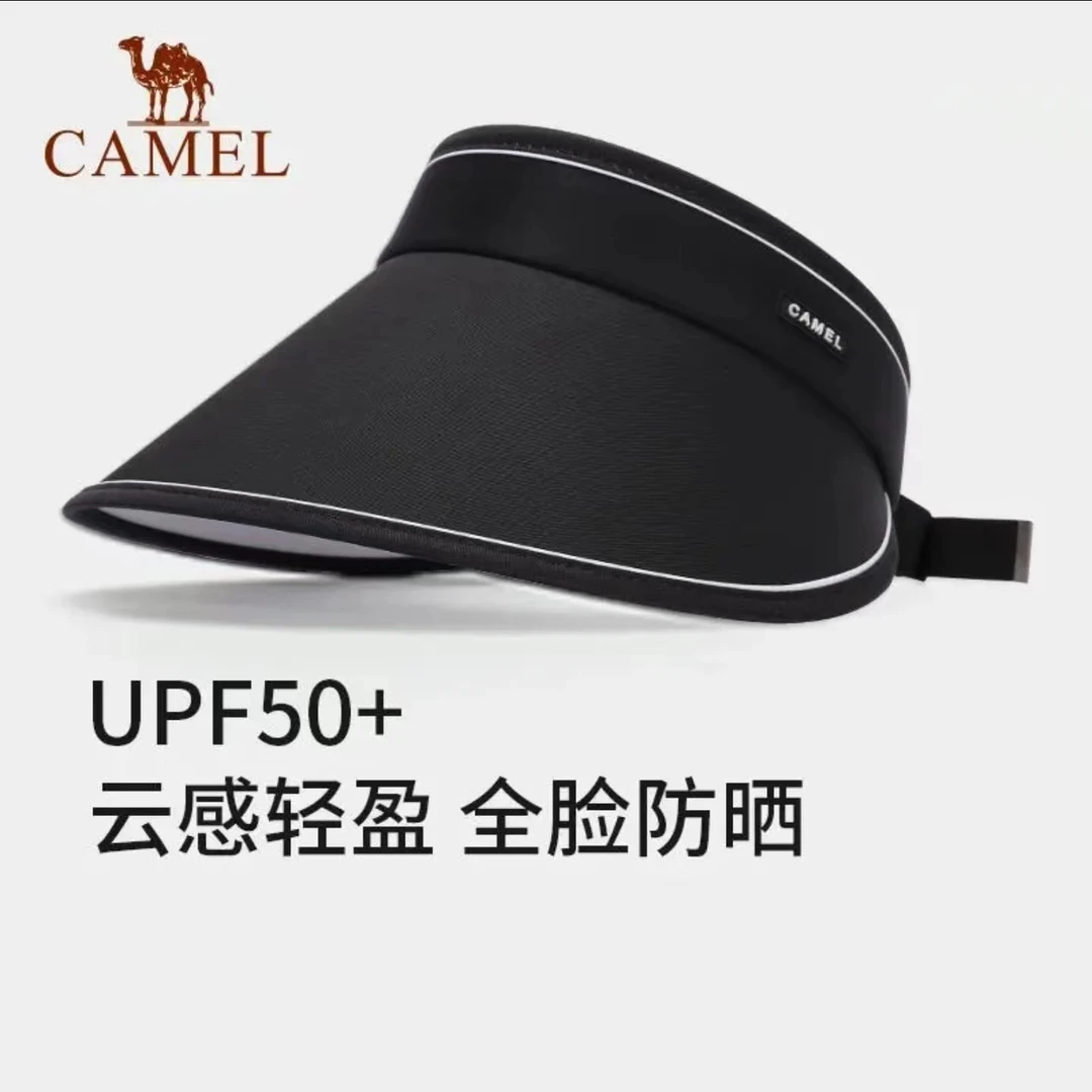 骆驼防晒空顶帽