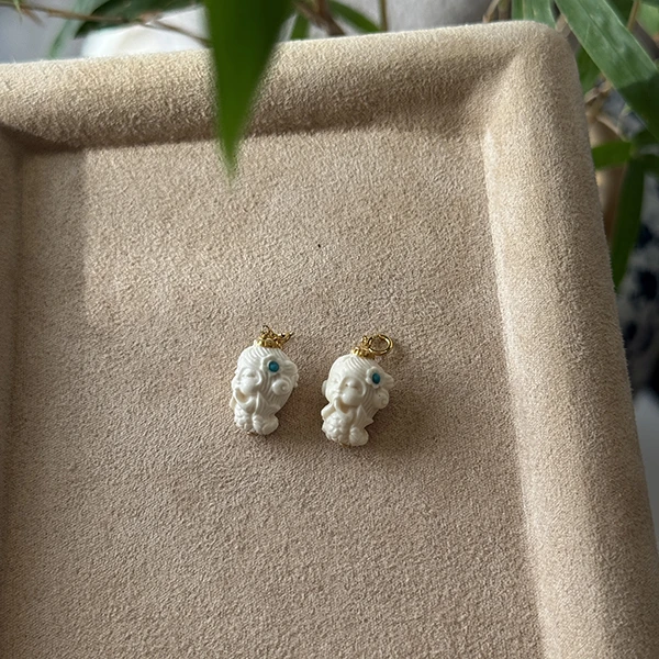 【潇冉冉珠宝】小美人鱼吊坠猛犸多样性发一件