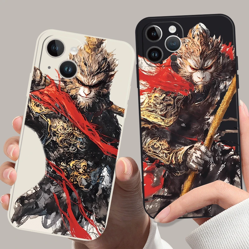 黑神话悟空手机壳创意适用于苹果15华为荣耀小米vivo红米OPPO系列