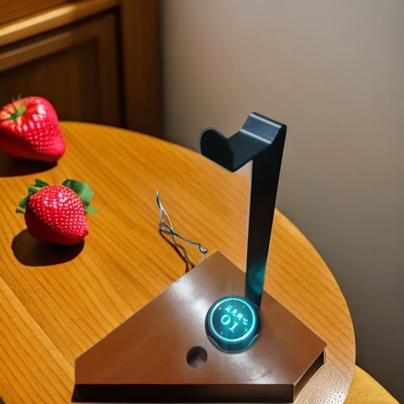 电脑桌面开关，带耳机挂架，4个开机键