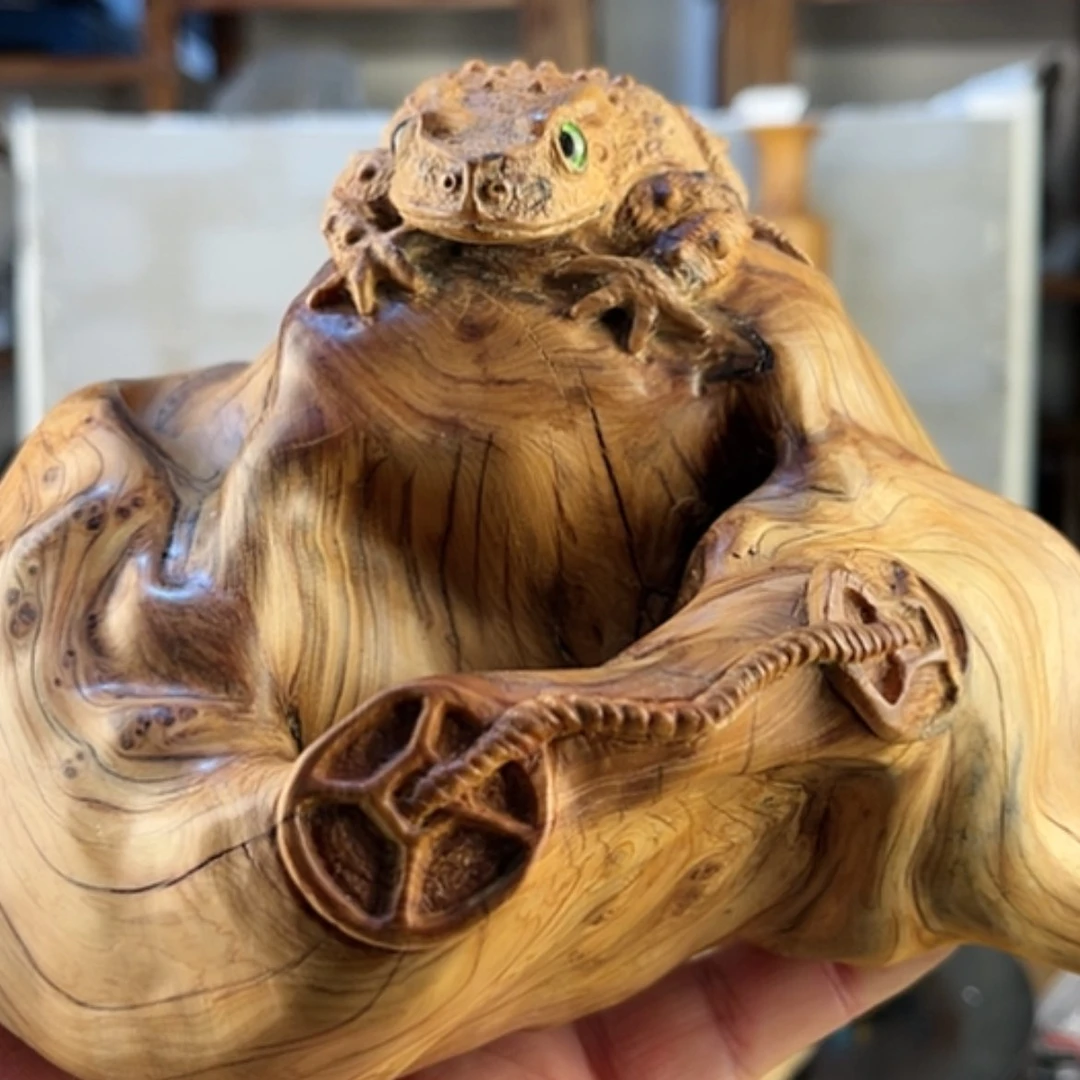 【闪购商品】木头根雕和***爷