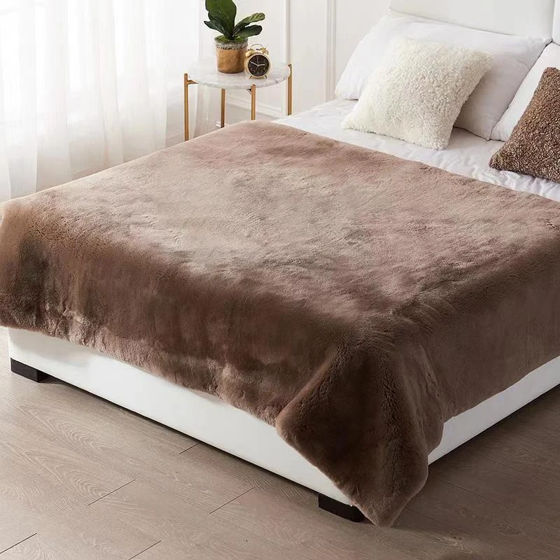 【短毛90*180】羊毛剪绒皮毛一体褥子床垫毯榻榻米中老年人