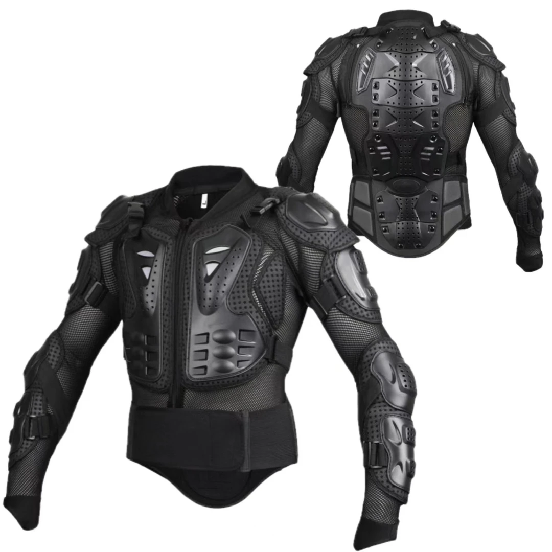 防摔摩托车越野赛车骑士骑行服防摔透气短裤护甲衣防护服四季通用