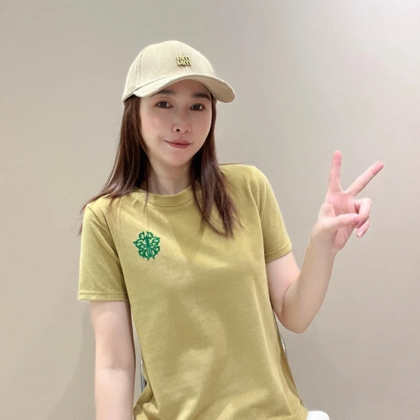 加厚磨毛短袖T新款创意短袖显瘦洋气设计感休闲秋季半袖100307