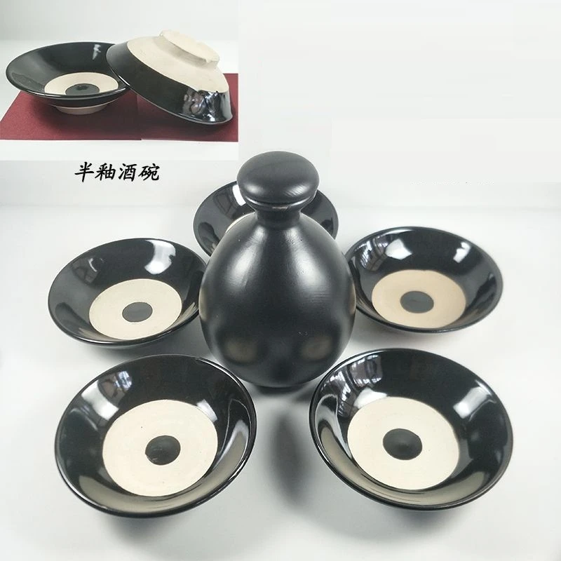 水浒传道具酒碗陶瓷仿古影视碗扣肉碗农家粗陶摔碗仿古代碗怀旧碗