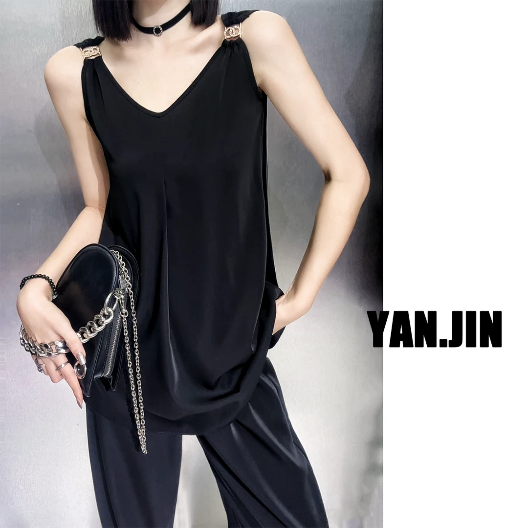 【奈尔套装】-气质夏季时尚套装 拍上衣送裤子 没口袋- 套装