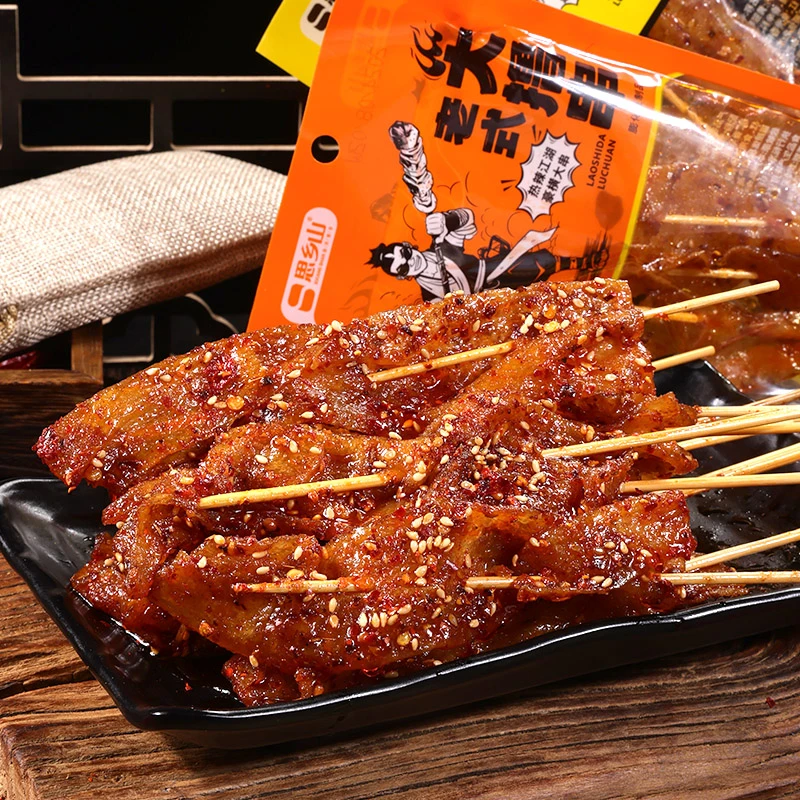 老式大撸串校园怀旧零食网红辣条解馋小零食8090经典怀旧麻辣