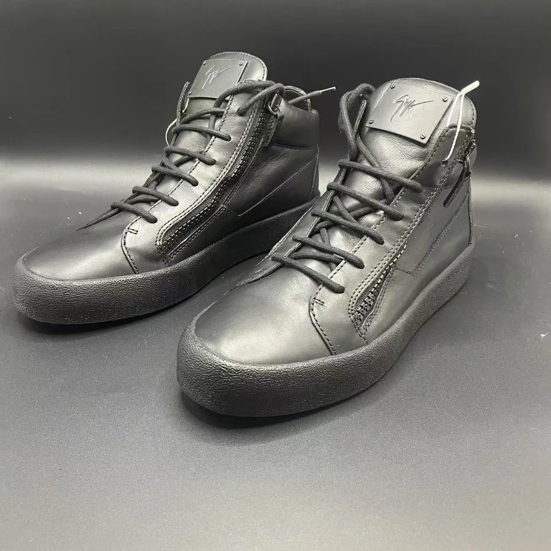 【聚星福利】Christian Louboutin/路铂廷高帮休闲板鞋 43码 cat076
