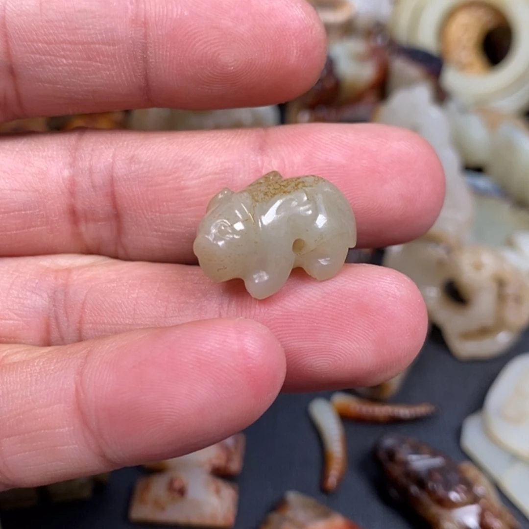 【闪购商品】和田玉（糖玉）挂件未镶嵌6****哥