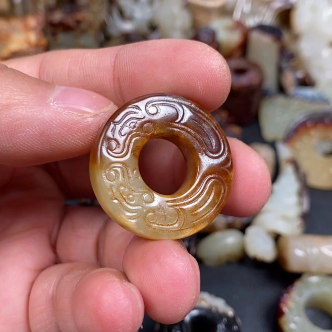 【闪购商品】和田玉（糖玉）挂件未镶嵌用****5