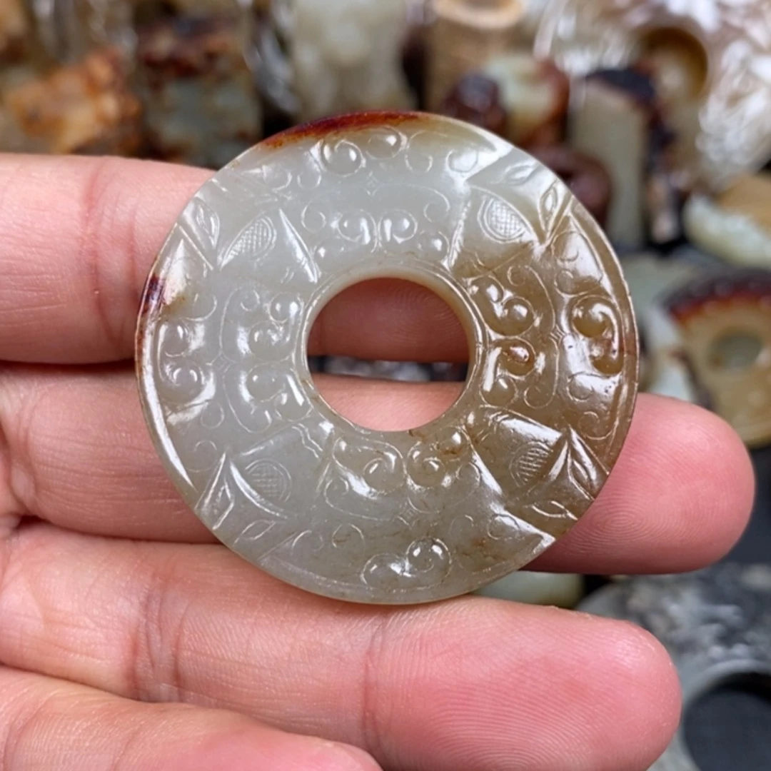 【闪购商品】和田玉（糖玉）挂件未镶嵌6****哥