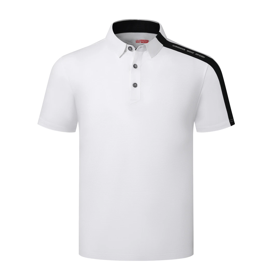 Oclunlc高尔夫男士夏季Golf运动翻领Polo衫时尚速干球衣户外休闲