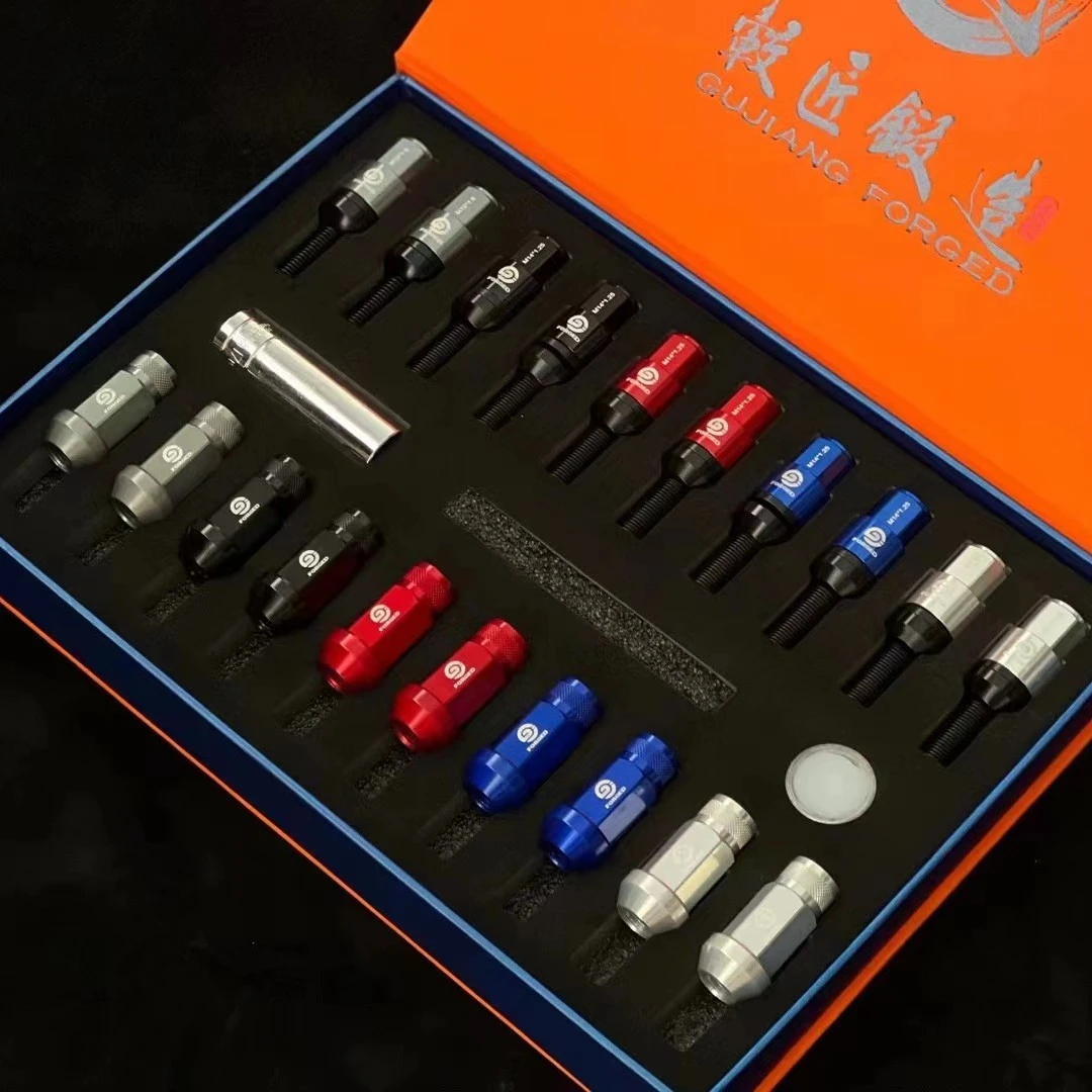 轮毂配件钥匙驾驶室玻璃遥控锻造螺帽螺栓螺丝轻量化适合日系德系