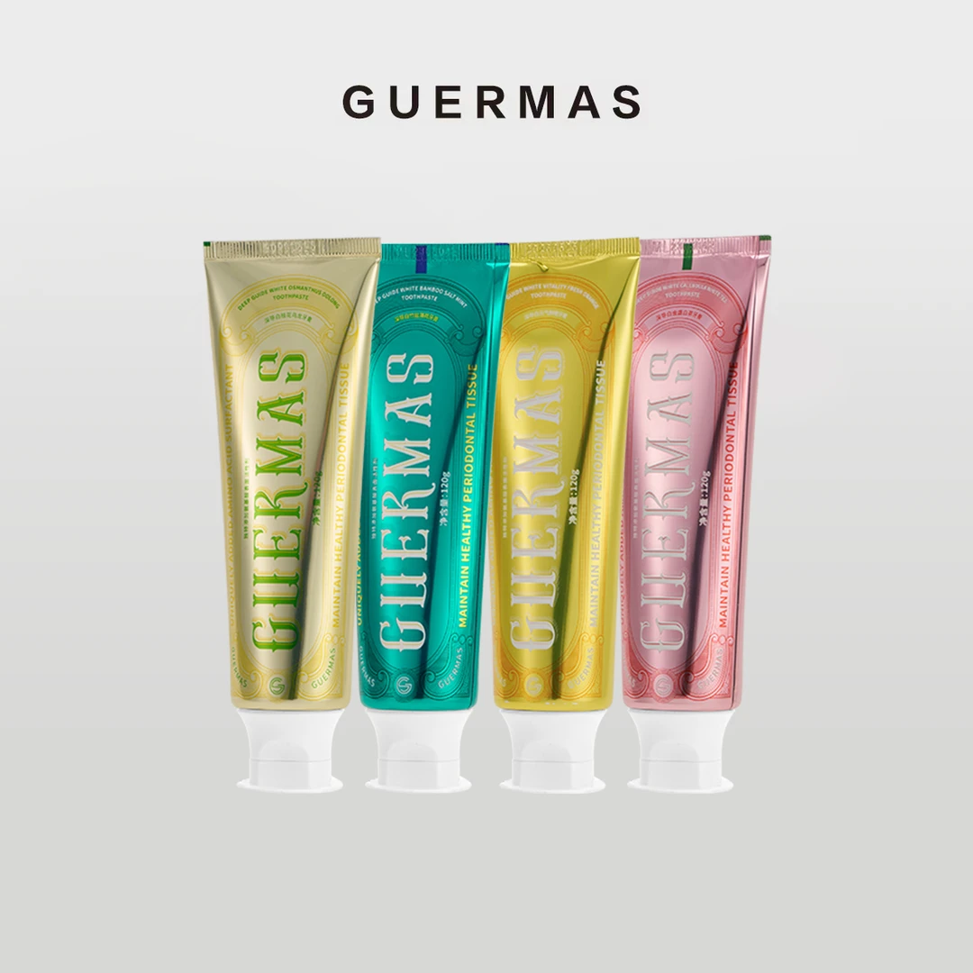 GUERMAS/娇玛仕 深导白四色牙膏4支