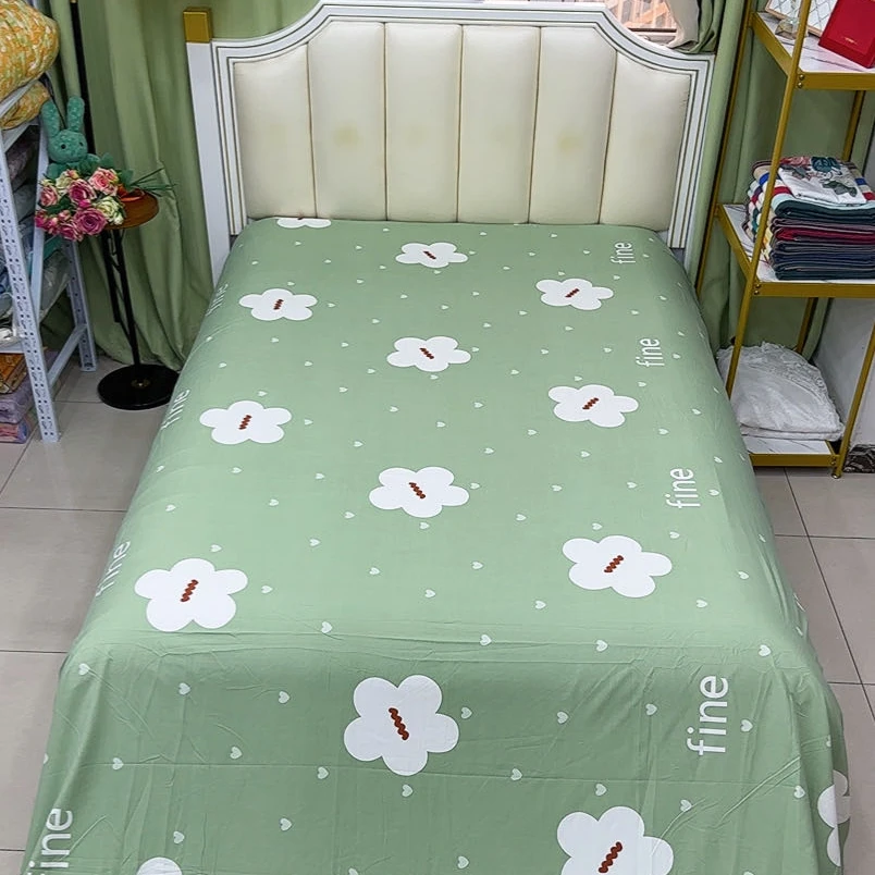 亲肤棉大布块--清新花朵245*400