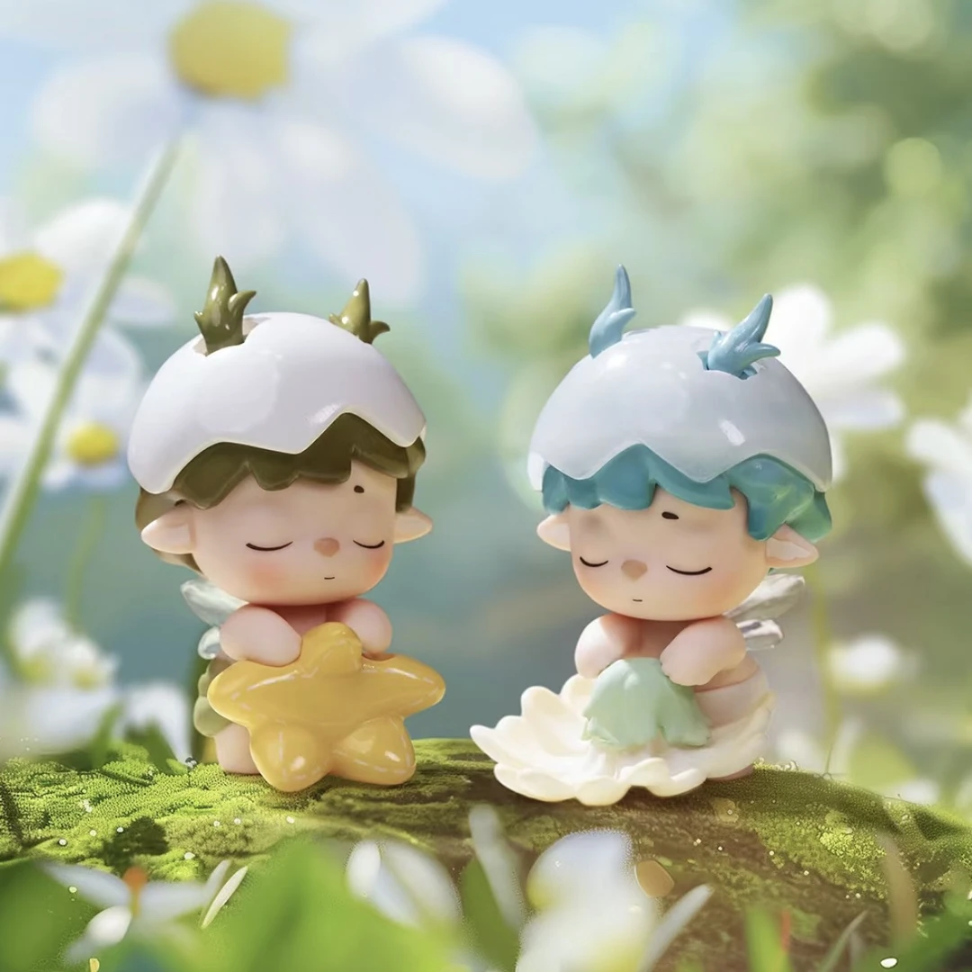 【拆盒】黑玩MINI-秘境花园系列手办盲盒潮流玩具