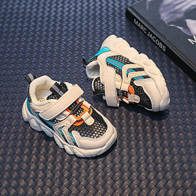 儿童运动鞋夏款新款中小童单网面透气休闲男女童鞋轻便洞洞鞋防滑